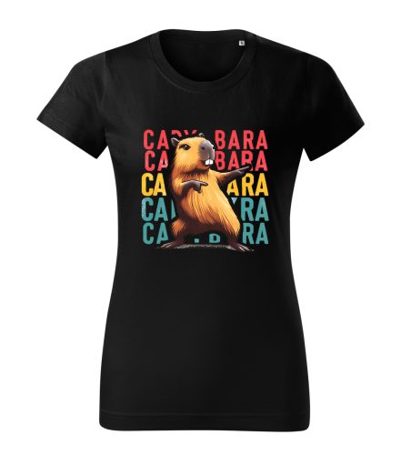Capybara Kollekció - Táncoló capybara női póló