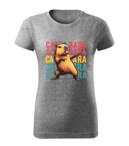 Capybara Kollekció - Táncoló capybara női póló