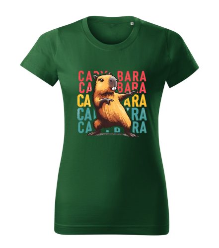 Capybara Kollekció - Táncoló capybara női póló