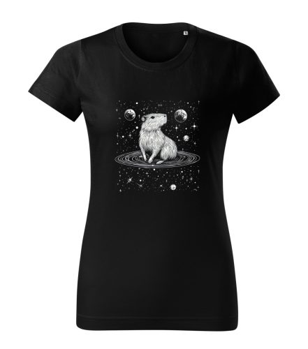 Capybara Kollekció - Capybara az űrben 2 női póló