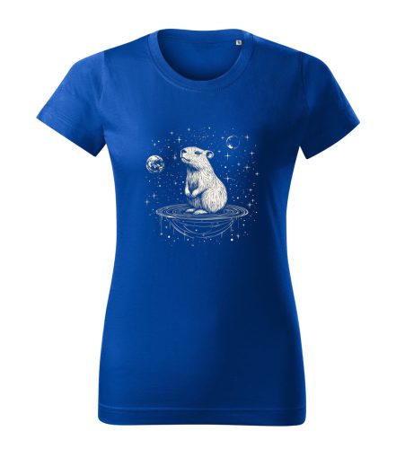 Capybara Kollekció - Capybara az űrben 3 női póló