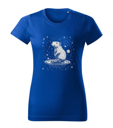 Capybara Kollekció - Capybara az űrben 4 női póló