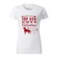 My Dog is My Valentine (1) női póló