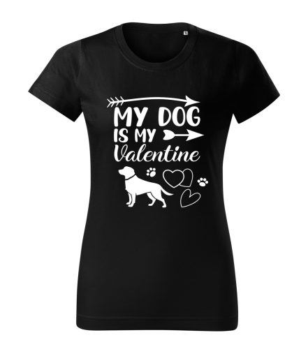 My Dog is My Valentine (1) női póló