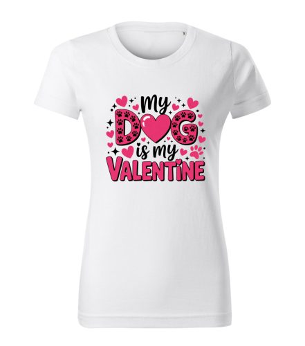 My Dog is My Valentine (2) női póló
