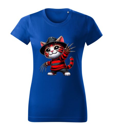 Freddy Krueger Cat  női póló