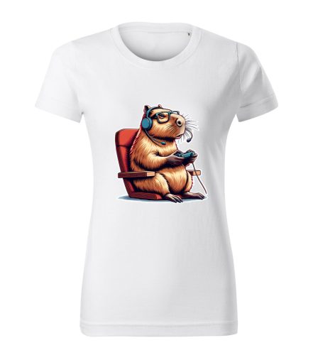 Capybara Kollekció - Gamer Capybara női póló