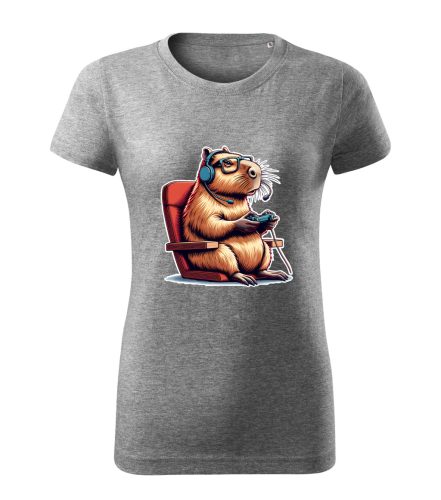 Capybara Kollekció - Gamer Capybara női póló