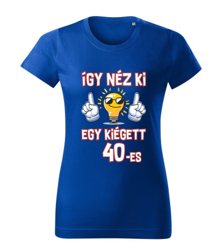 Így néz ki egy kiégett 40-es női póló