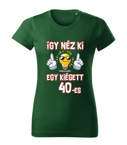 Így néz ki egy kiégett 40-es női póló