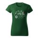 Mikulásos Macskás Fadísz női póló