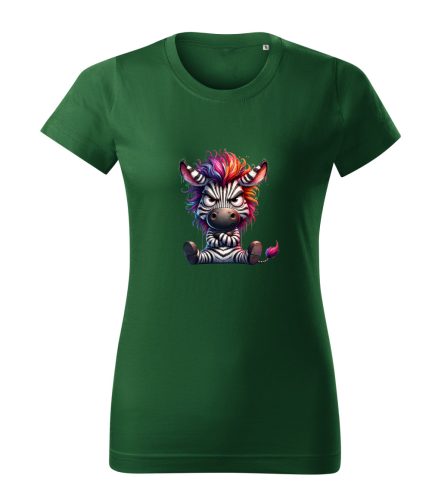 Morcos zebra női póló