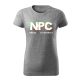 NPC – Press (X) to Interact női póló