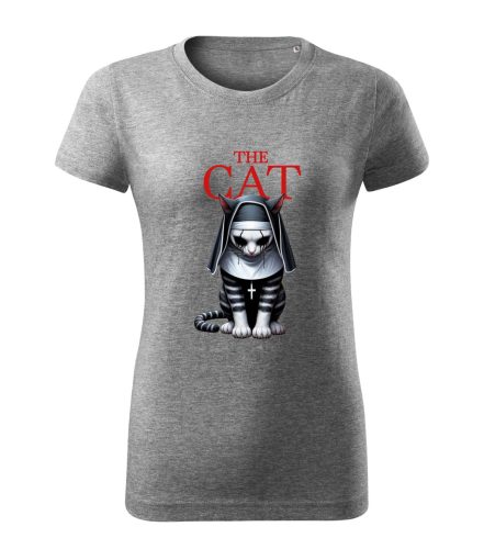 The Nun Cat női póló