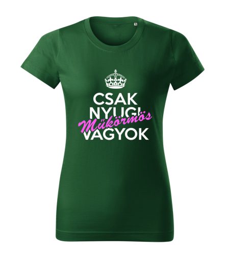 Csak nyugi, műkörmös vagyok női póló