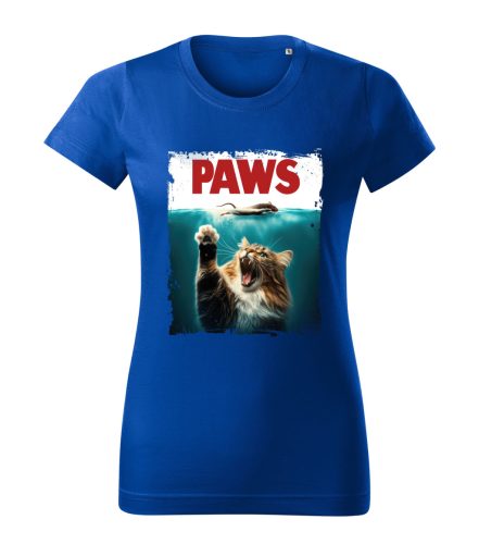 Paws macskás női póló