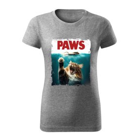 Paws macskás női póló