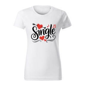 Single dizájn női póló