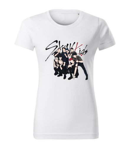 Stray Kids - Rajzolt csapat (1) női póló