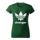Stranger Things – adidas stílusú logós női póló