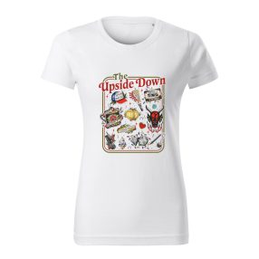 Stranger Things - Upside Down tetkó stílusú női póló