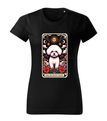 Tarot Bichon Frisé kutyás női póló
