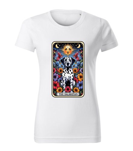 Tarot Dalmata kutyás női póló