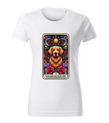 Tarot Golden Retriever kutyás női póló
