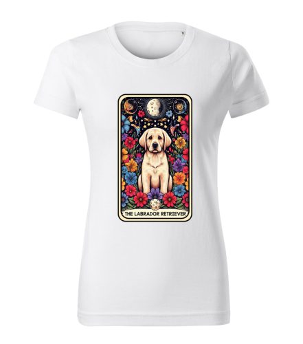 Tarot Labrador kutyás női póló