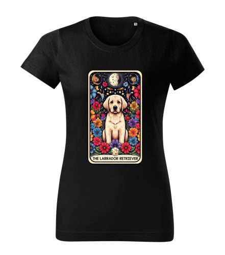 Tarot Labrador kutyás női póló