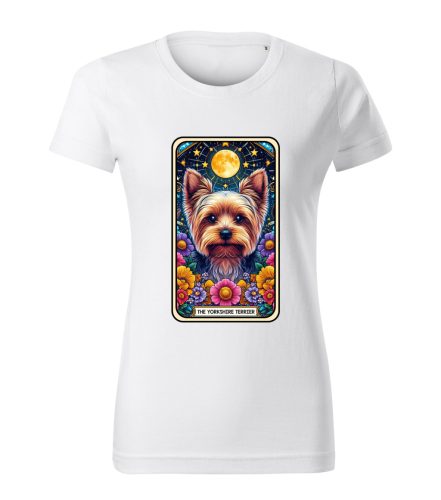 Tarot Yorkshire Terrier kutyás női póló