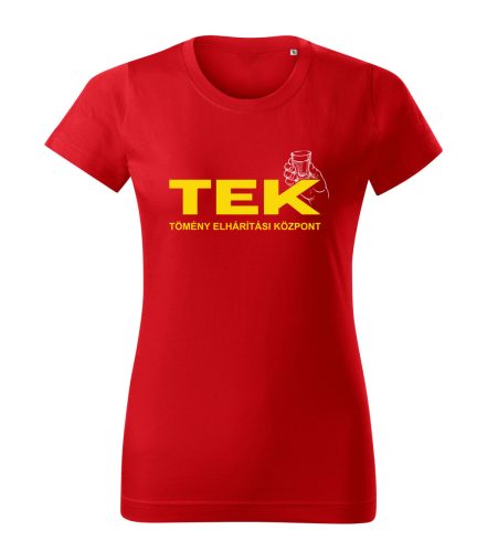 TEK - Tömény Elhárítási Központ női póló