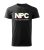 NPC – Press (X) to Interact férfi póló