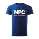 NPC – Press (X) to Interact férfi póló