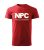 NPC – Press (X) to Interact férfi póló