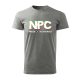 NPC – Press (X) to Interact férfi póló