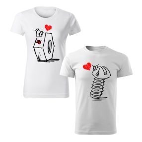 Csavar és Anya páros póló