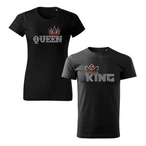 King & Queen (3) páros póló 