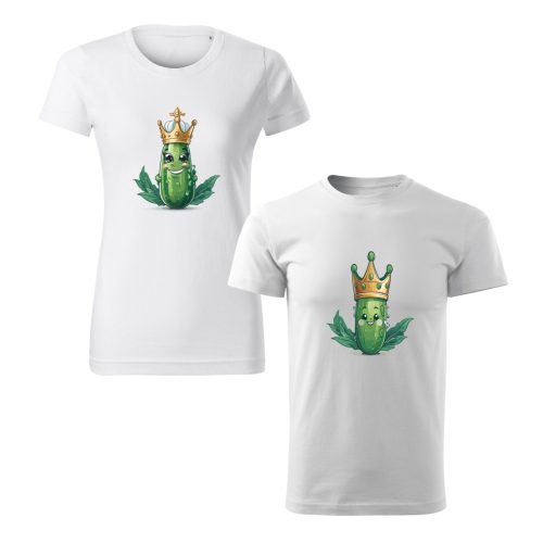 Király és Királynő Uborka páros póló