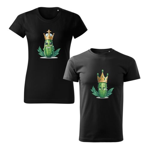 Király és Királynő Uborka páros póló