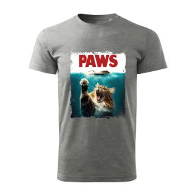 Paws macskás férfi póló