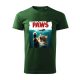 Paws macskás férfi póló