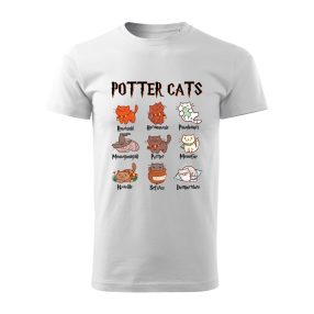 Potter Cats (cicák) férfi póló