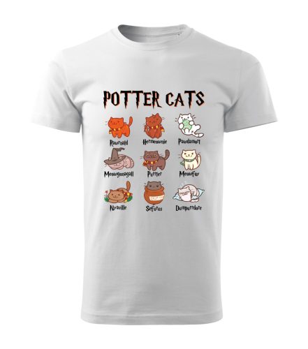Potter Cats (cicák) férfi póló