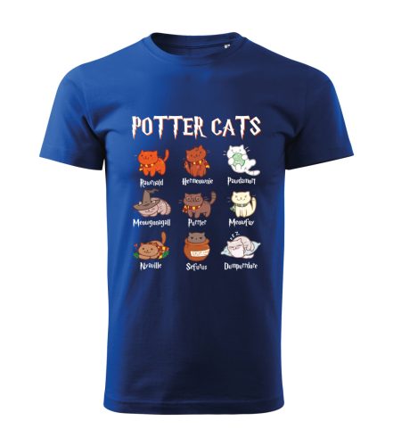 Potter Cats (cicák) férfi póló
