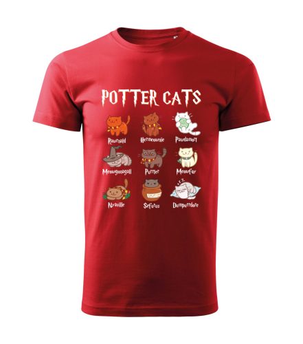 Potter Cats (cicák) férfi póló