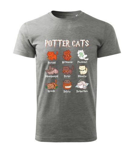 Potter Cats (cicák) férfi póló