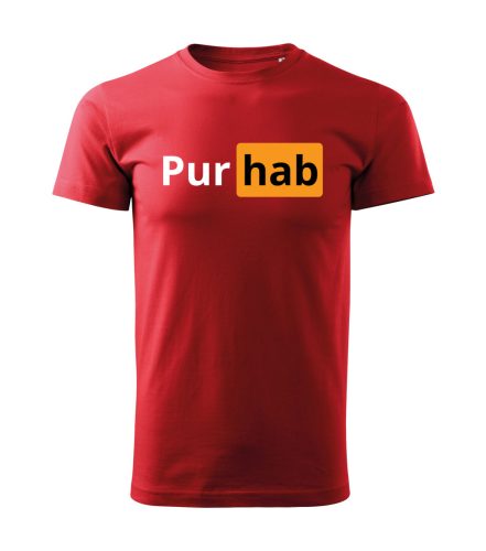 PurHab férfi póló