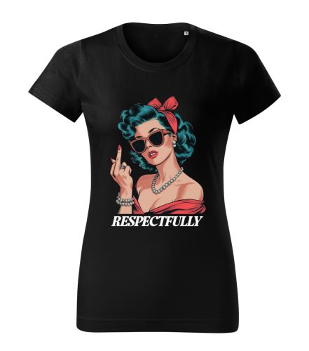 Respectfully női póló