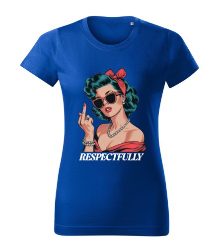 Respectfully női póló